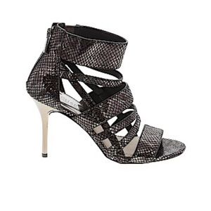 MICHAEL Michael Kors Stretch Cage Heel Black
